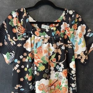 ALOHA | Vintage Far Eastern Inspired Kaftan Size M